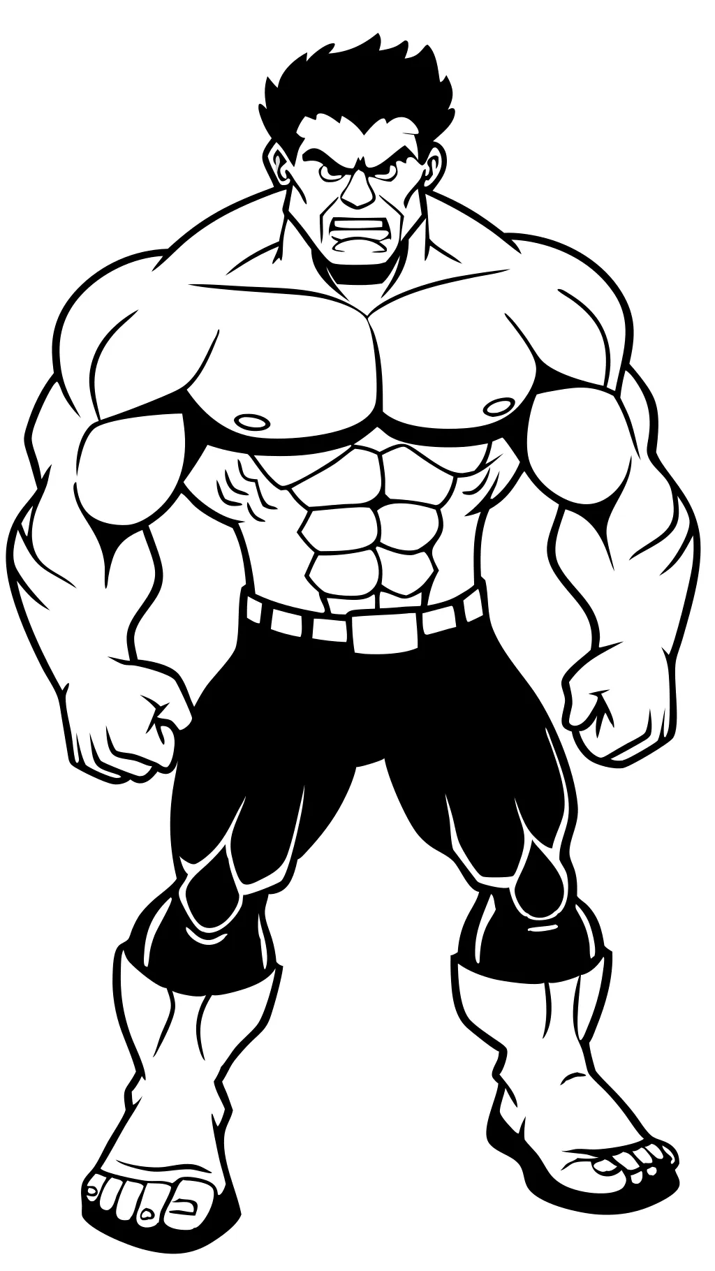 free incredible hulk coloring pages